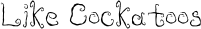 Like Cockatoos font