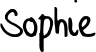 Sophie font