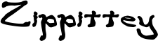Zippittey font