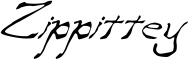 Zippittey font