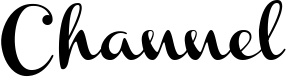 Channel font