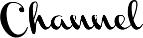 Channel font