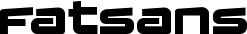 Fatsans font