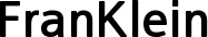FranKlein font