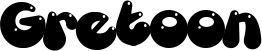 Gretoon font