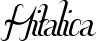 Hitalica font