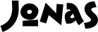 Jonas font