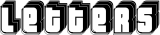 Letters font
