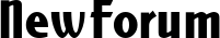 NewForum font