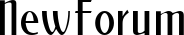 NewForum font