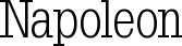 Napoleon font