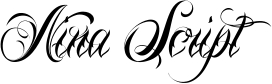 Nina Script font