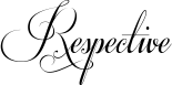 Respective font