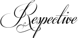Respective font