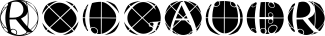 Rodgauer font