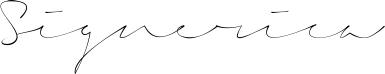 Signerica font