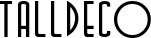 TallDeco font