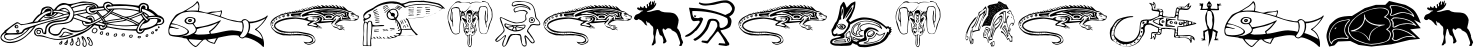 Tribalistica Figures font