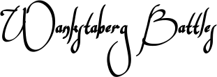 Wankstaberg Battles font