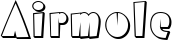 Airmole font