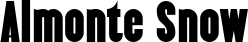 Almonte Snow font