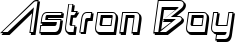 Astron Boy font