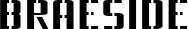 Braeside font