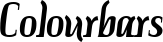 Colourbars font