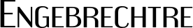 Engebrechtre font