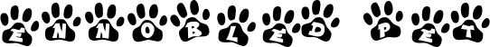 Ennobled Pet font