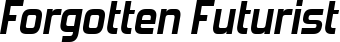 Forgotten Futurist font
