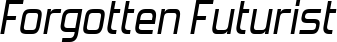 Forgotten Futurist font