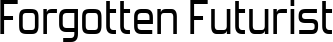 Forgotten Futurist font