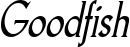 Goodfish font