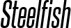 Steelfish font