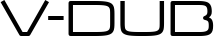 V-Dub font