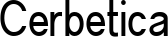 Cerbetica font