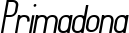 Primadona font