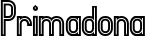 Primadona font