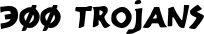 300 Trojans font