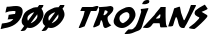300 Trojans font