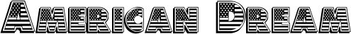 American Dream font