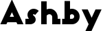 Ashby font