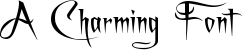 A Charming Font font