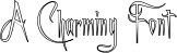 A Charming Font font