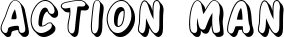Action Man font