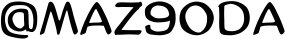 AmazGoDa font