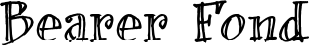 Bearer Fond font