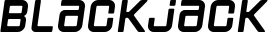 Blackjack font
