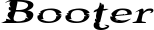 Booter font